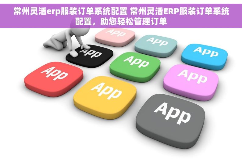 常州灵活erp服装订单系统配置 常州灵活ERP服装订单系统配置，助您轻松管理订单