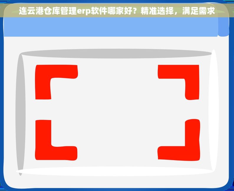 连云港仓库管理erp软件哪家好？精准选择，满足需求