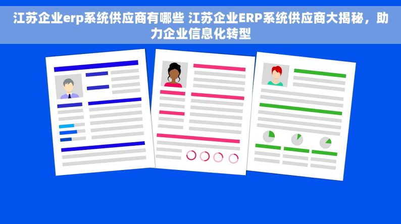江苏企业erp系统供应商有哪些 江苏企业ERP系统供应商大揭秘，助力企业信息化转型