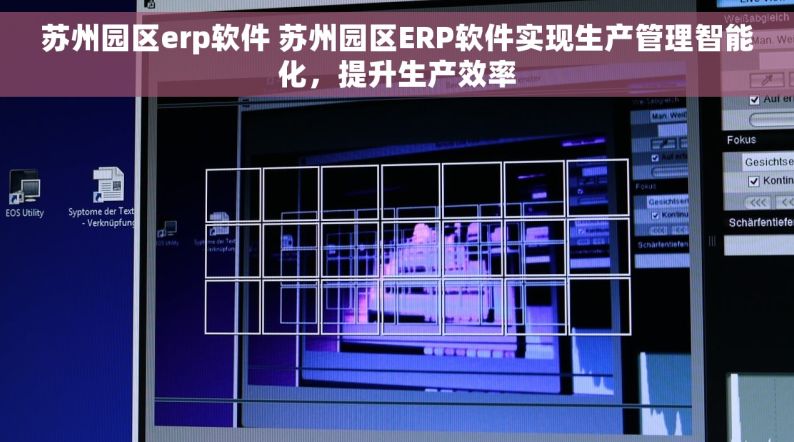 苏州园区erp软件 苏州园区ERP软件实现生产管理智能化，提升生产效率