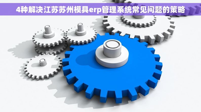 4种解决江苏苏州模具erp管理系统常见问题的策略