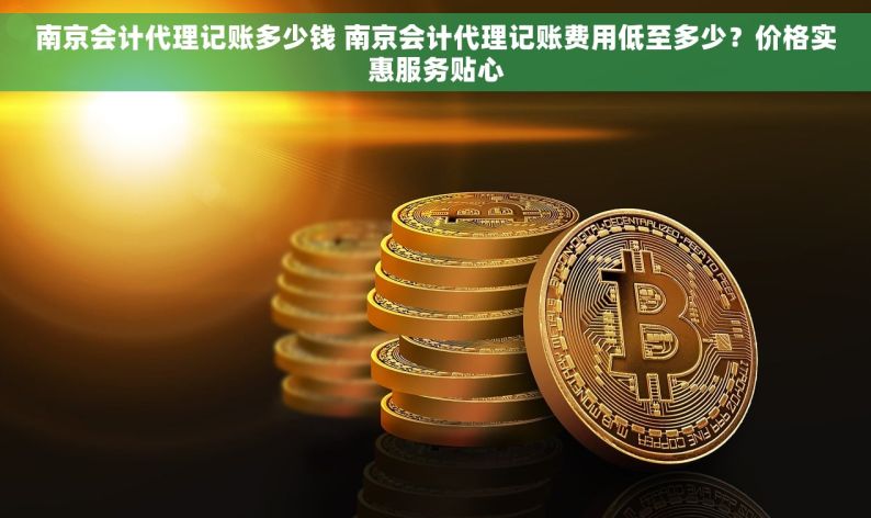 南京会计代理记账多少钱 南京会计代理记账费用低至多少？价格实惠服务贴心