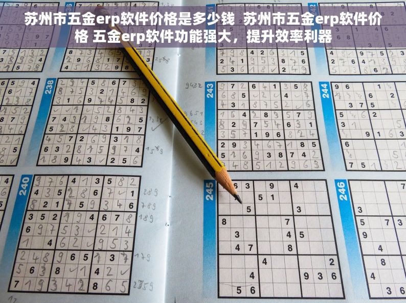 苏州市五金erp软件价格是多少钱  苏州市五金erp软件价格 五金erp软件功能强大，提升效率利器