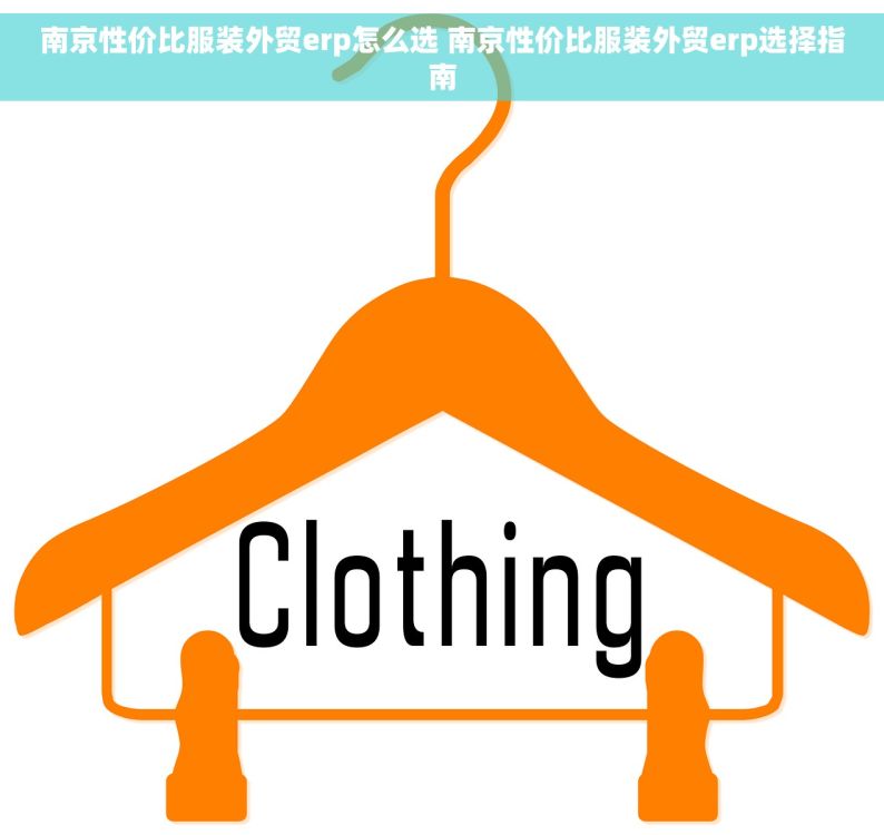 南京性价比服装外贸erp怎么选 南京性价比服装外贸erp选择指南