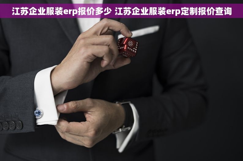 江苏企业服装erp报价多少 江苏企业服装erp定制报价查询
