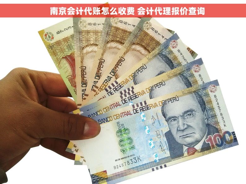     南京会计代账怎么收费 会计代理报价查询