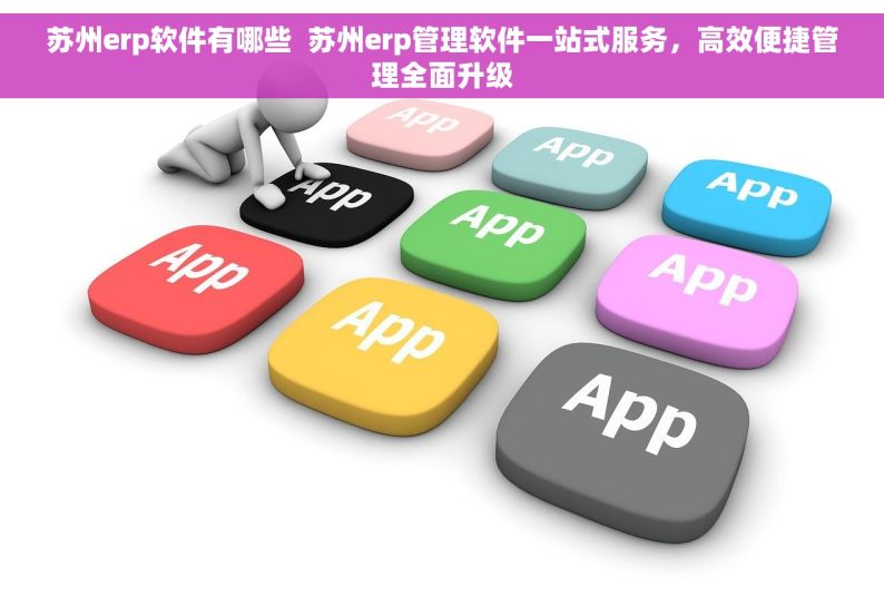 苏州erp软件有哪些  苏州erp管理软件一站式服务，高效便捷管理全面升级