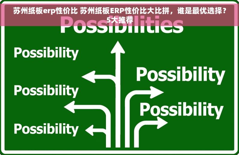 苏州纸板erp性价比 苏州纸板ERP性价比大比拼，谁是最优选择？5大推荐