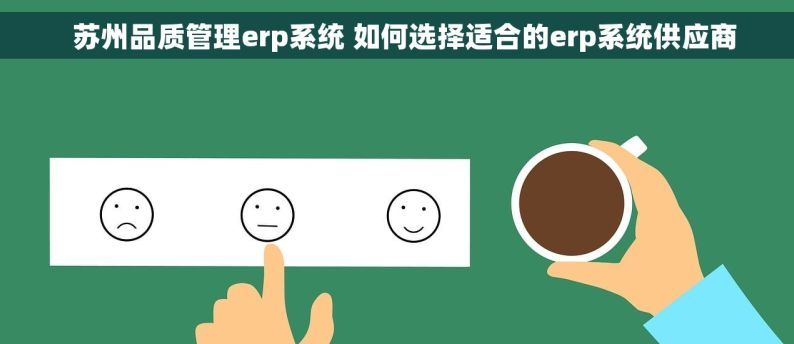   苏州品质管理erp系统 如何选择适合的erp系统供应商
