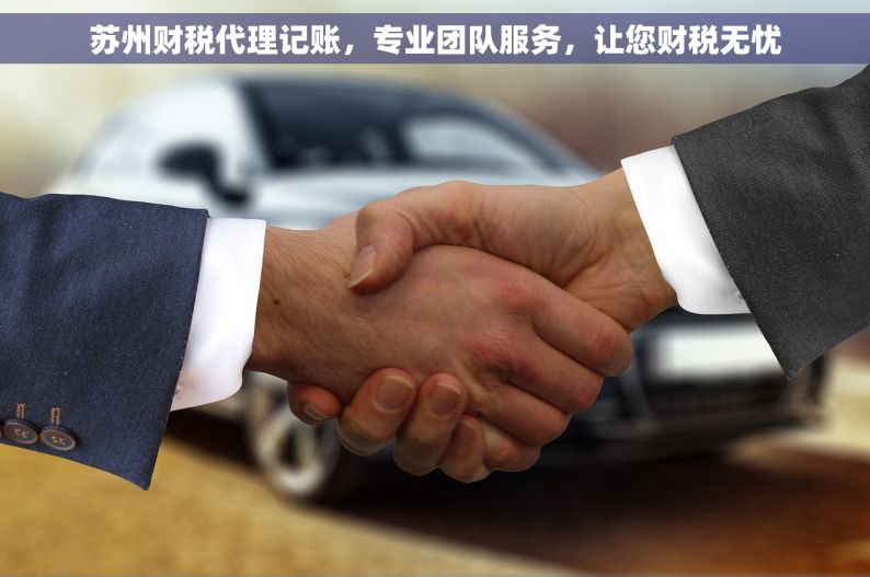 苏州财税代理记账，专业团队服务，让您财税无忧