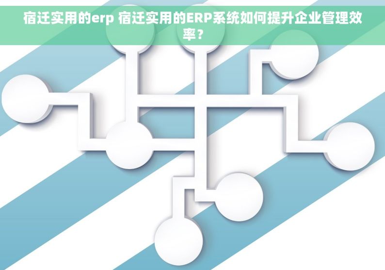 宿迁实用的erp 宿迁实用的ERP系统如何提升企业管理效率？
