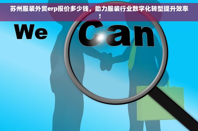 苏州服装外贸erp报价多少钱，助力服装行业数字化转型提升效率！