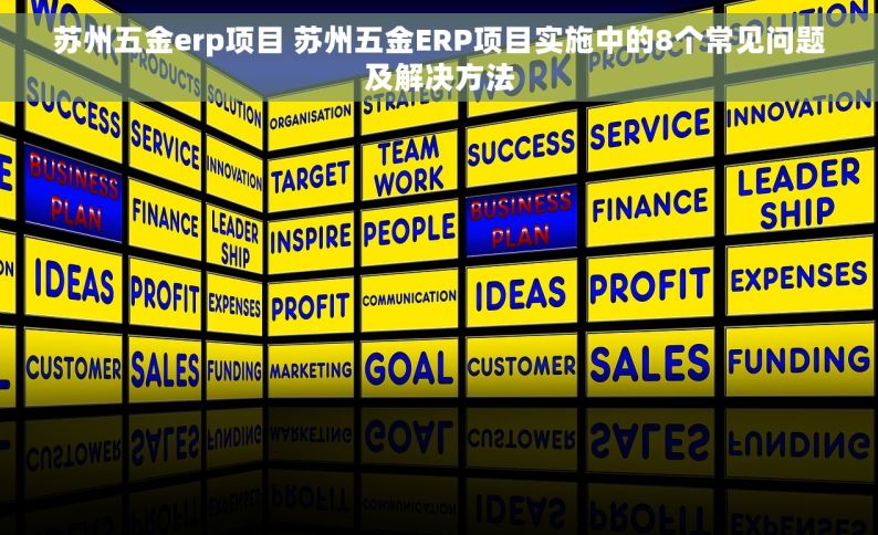 苏州五金erp项目 苏州五金ERP项目实施中的8个常见问题及解决方法