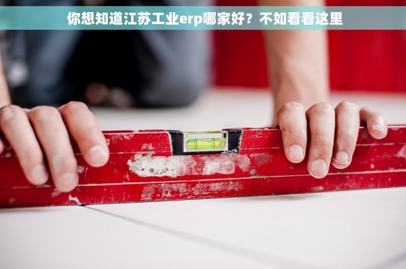  你想知道江苏工业erp哪家好？不如看看这里
