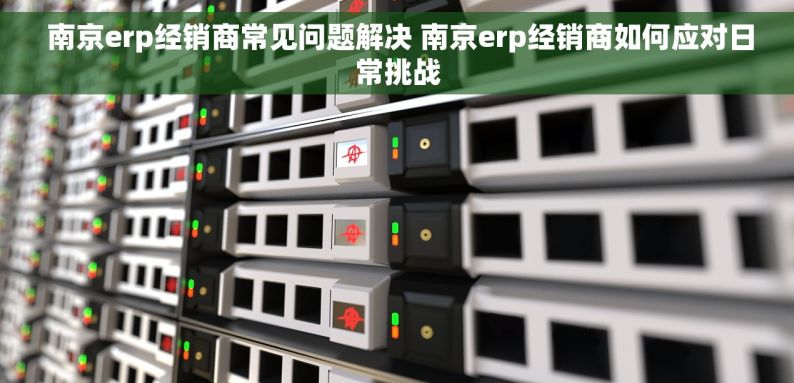  南京erp经销商常见问题解决 南京erp经销商如何应对日常挑战