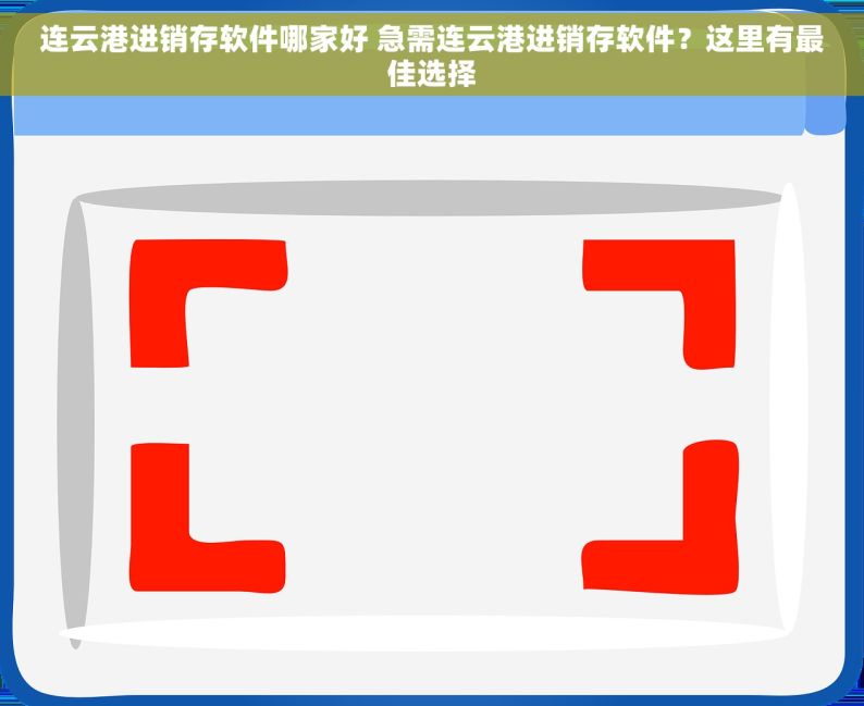 连云港进销存软件哪家好 急需连云港进销存软件？这里有最佳选择