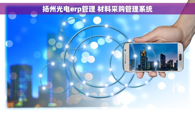 扬州光电erp管理 材料采购管理系统