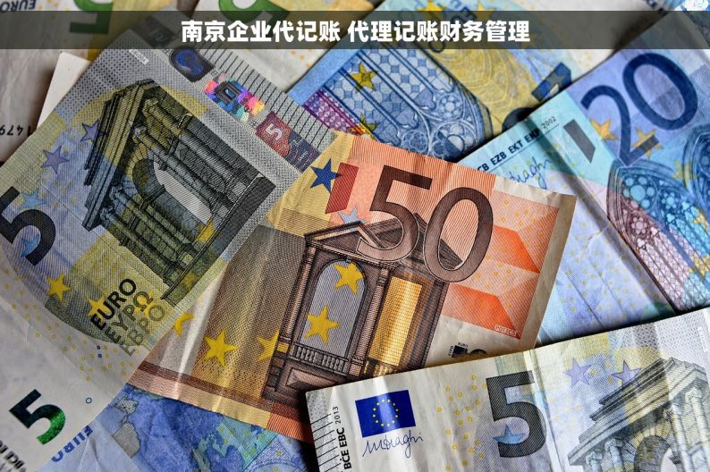 南京企业代记账 代理记账财务管理
