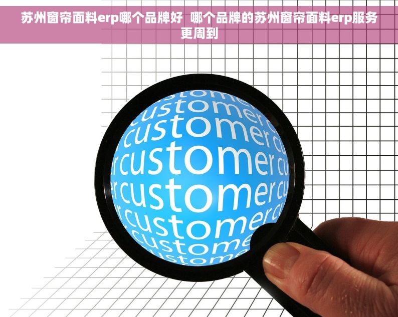 苏州窗帘面料erp哪个品牌好  哪个品牌的苏州窗帘面料erp服务更周到