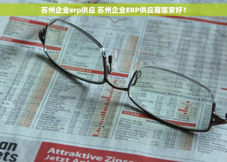 苏州企业erp供应 苏州企业ERP供应商哪家好？