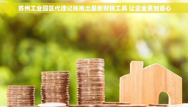  苏州工业园区代理记账推出最新财税工具 让企业更加省心