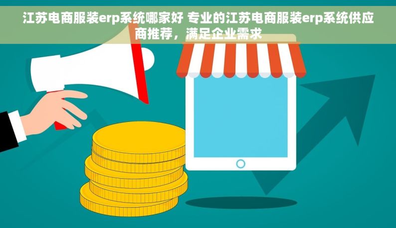 江苏电商服装erp系统哪家好 	专业的江苏电商服装erp系统供应商推荐，满足企业需求
