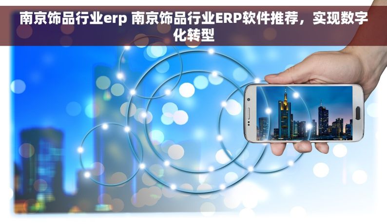 南京饰品行业erp 南京饰品行业ERP软件推荐，实现数字化转型