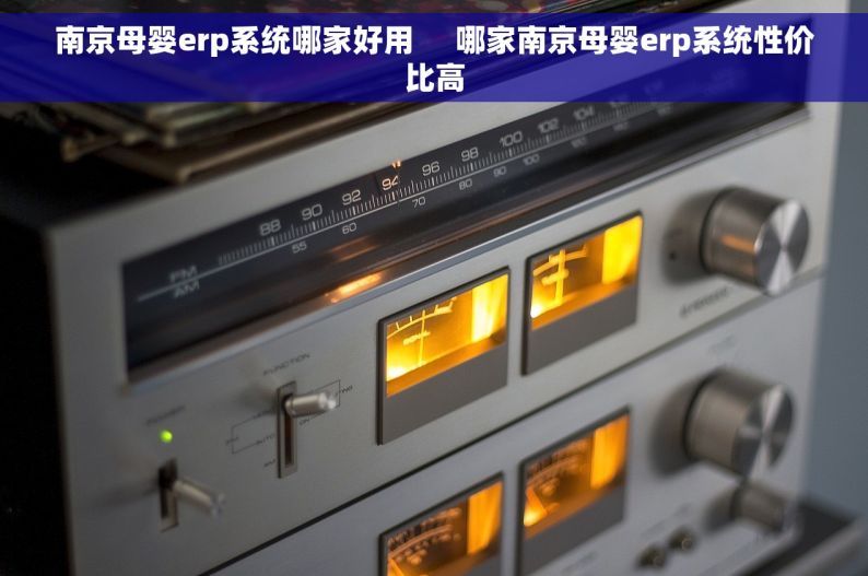 南京母婴erp系统哪家好用     哪家南京母婴erp系统性价比高