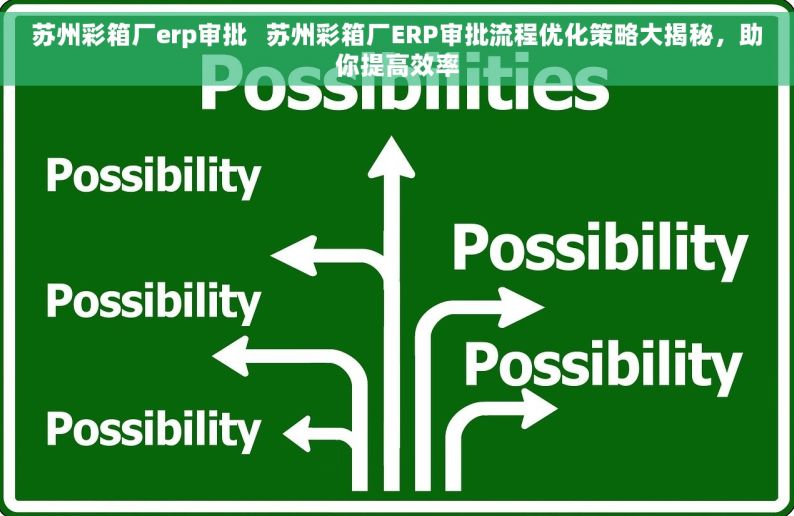 苏州彩箱厂erp审批   苏州彩箱厂ERP审批流程优化策略大揭秘，助你提高效率