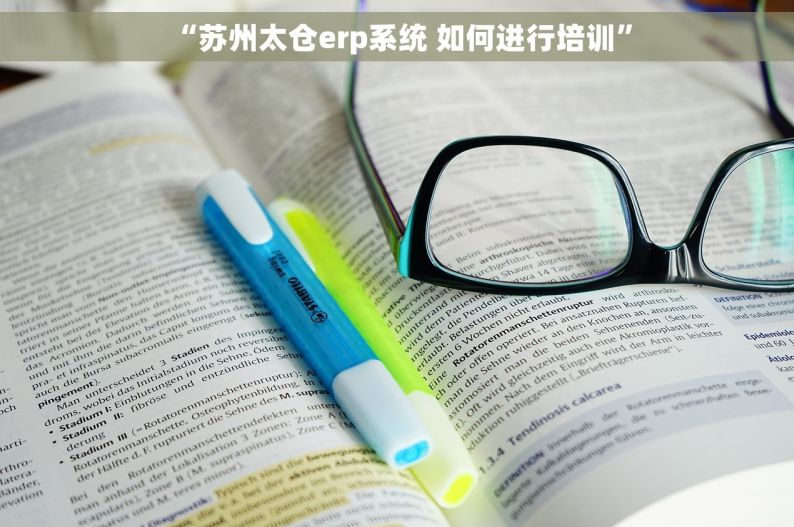  “苏州太仓erp系统 如何进行培训”