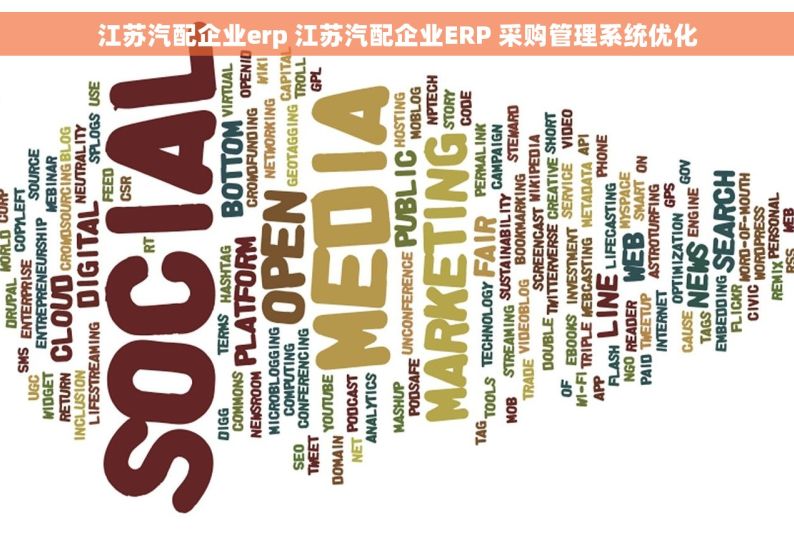 江苏汽配企业erp 江苏汽配企业ERP 采购管理系统优化