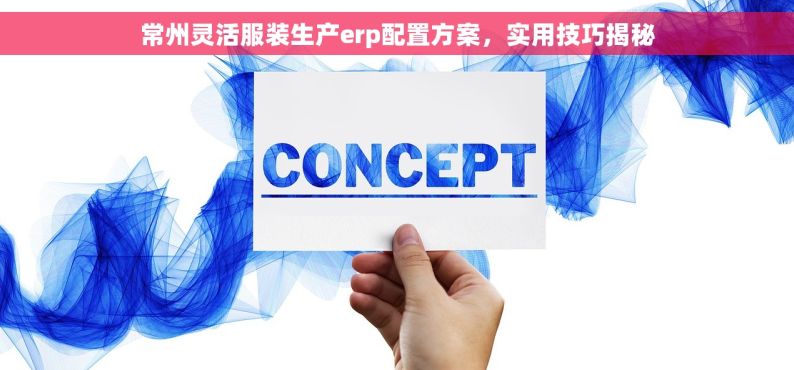常州灵活服装生产erp配置方案，实用技巧揭秘