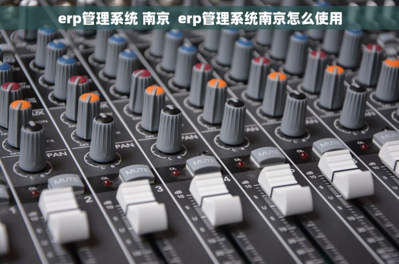 erp管理系统 南京  erp管理系统南京怎么使用