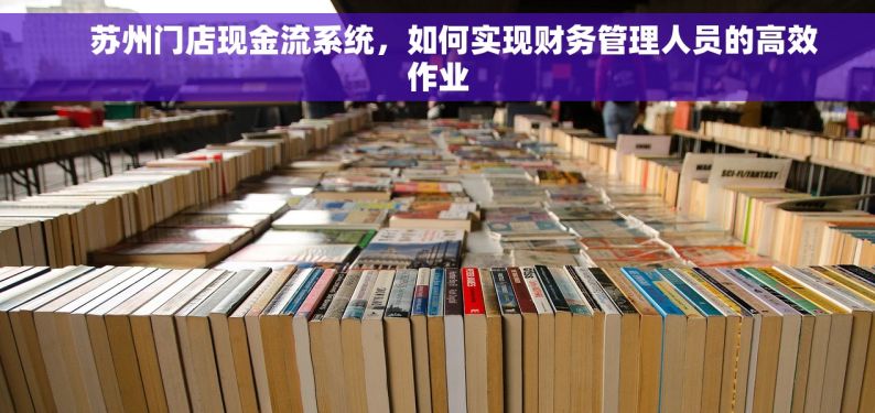     苏州门店现金流系统，如何实现财务管理人员的高效作业