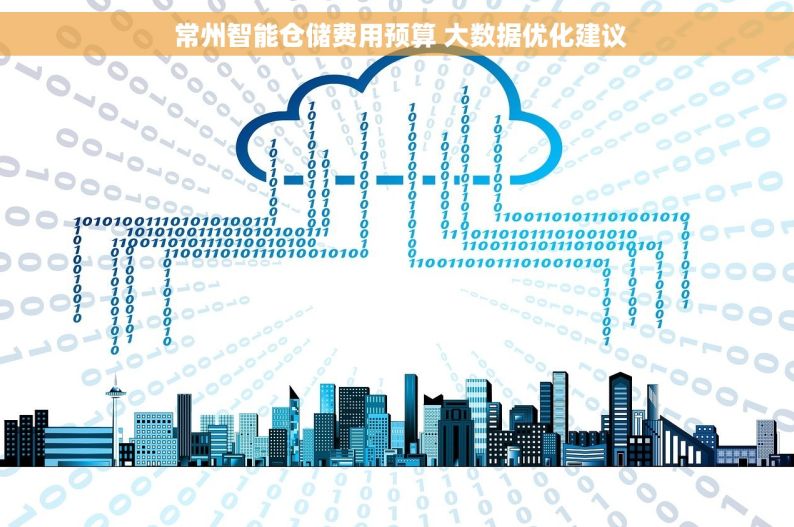  常州智能仓储费用预算 大数据优化建议