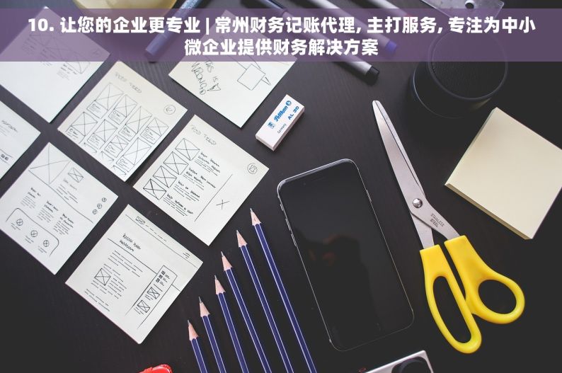 10. 让您的企业更专业 | 常州财务记账代理, 主打服务, 专注为中小微企业提供财务解决方案