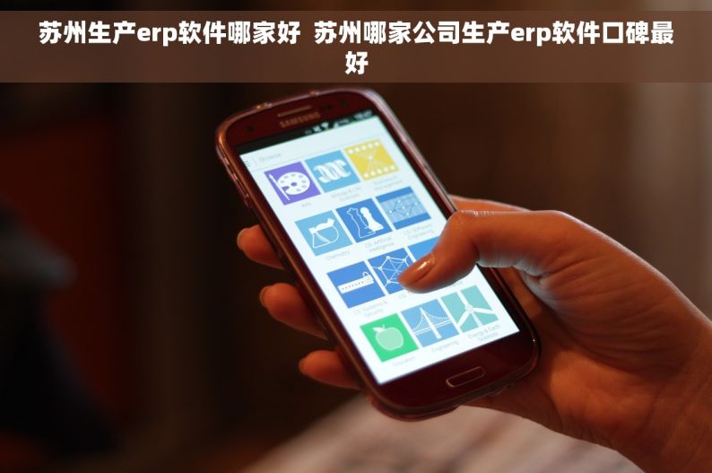 苏州生产erp软件哪家好  苏州哪家公司生产erp软件口碑最好