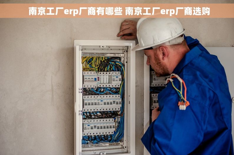   南京工厂erp厂商有哪些 南京工厂erp厂商选购