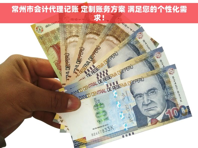 常州市会计代理记账 定制账务方案 满足您的个性化需求！