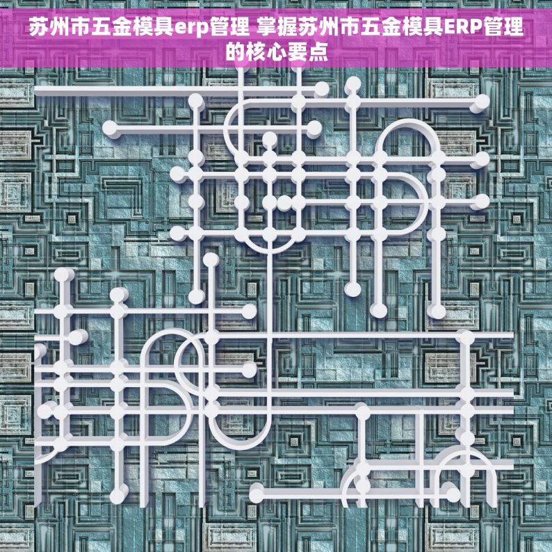 苏州市五金模具erp管理 掌握苏州市五金模具ERP管理的核心要点