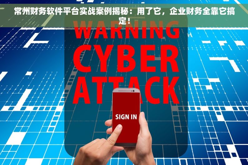 常州财务软件平台实战案例揭秘：用了它，企业财务全靠它搞定！