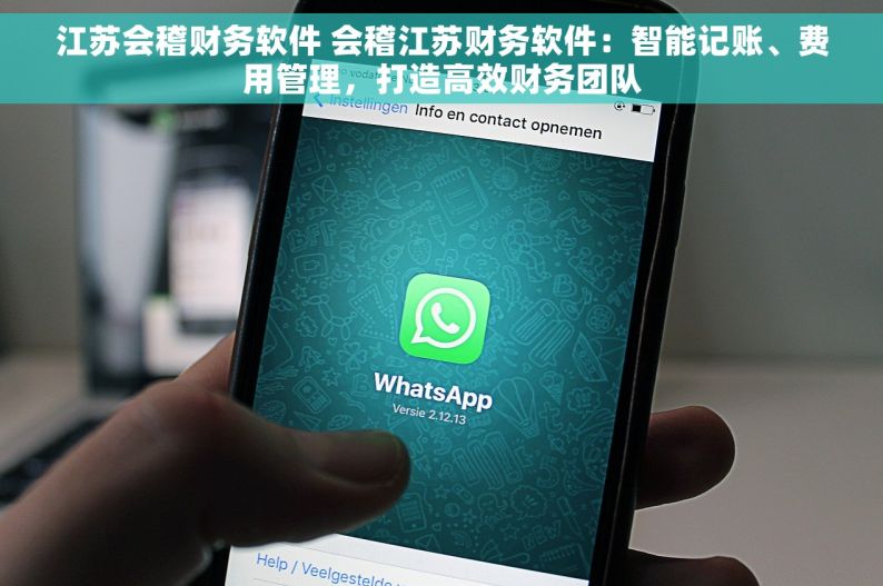 江苏会稽财务软件 会稽江苏财务软件：智能记账、费用管理，打造高效财务团队