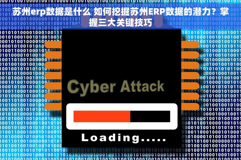 苏州erp数据是什么 如何挖掘苏州ERP数据的潜力？掌握三大关键技巧