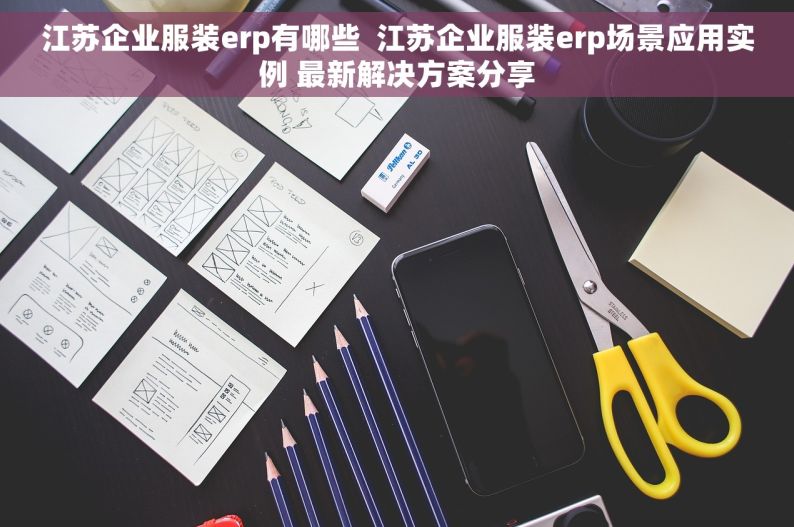 江苏企业服装erp有哪些  江苏企业服装erp场景应用实例 最新解决方案分享