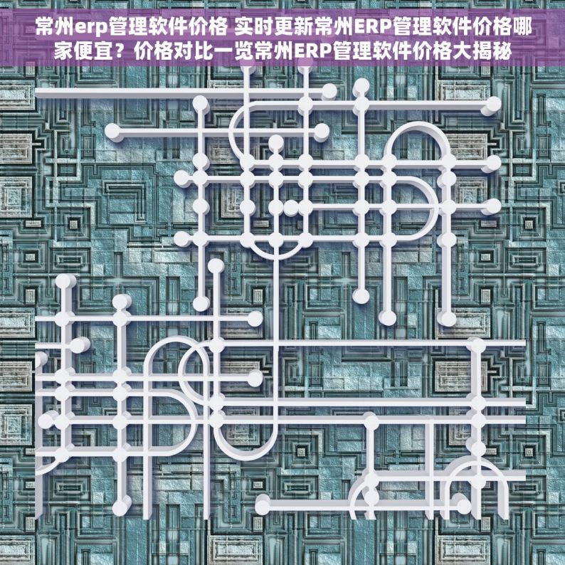 常州erp管理软件价格 实时更新常州ERP管理软件价格哪家便宜？价格对比一览常州ERP管理软件价格大揭秘