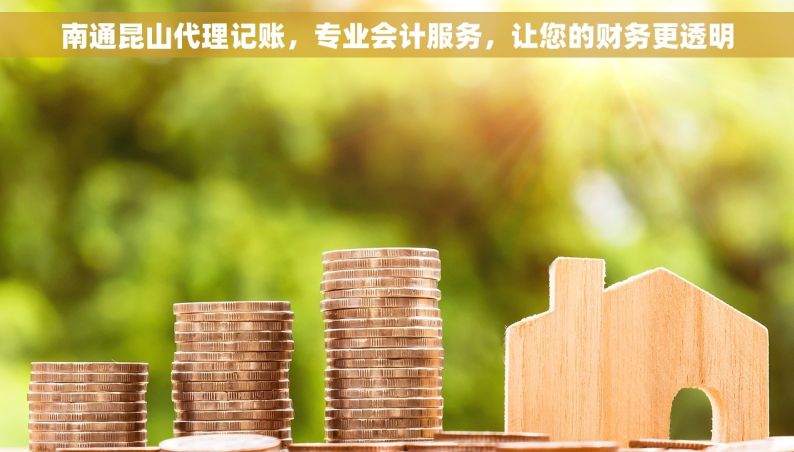 南通昆山代理记账，专业会计服务，让您的财务更透明