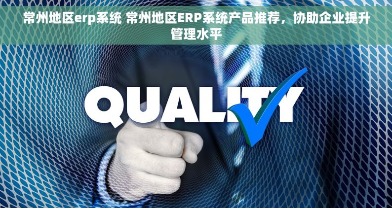常州地区erp系统 常州地区ERP系统产品推荐，协助企业提升管理水平