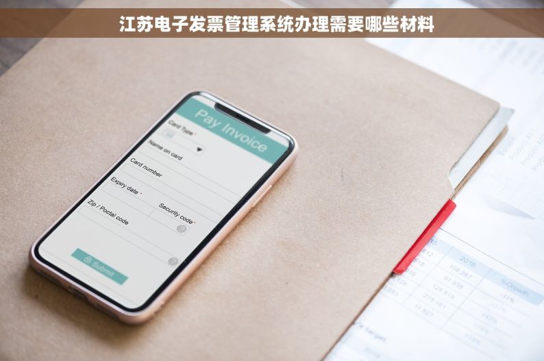   江苏电子发票管理系统办理需要哪些材料