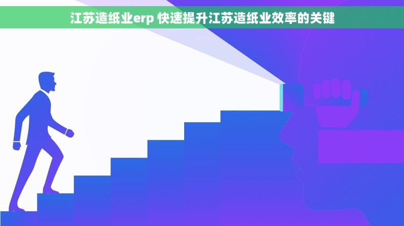 江苏造纸业erp 快速提升江苏造纸业效率的关键