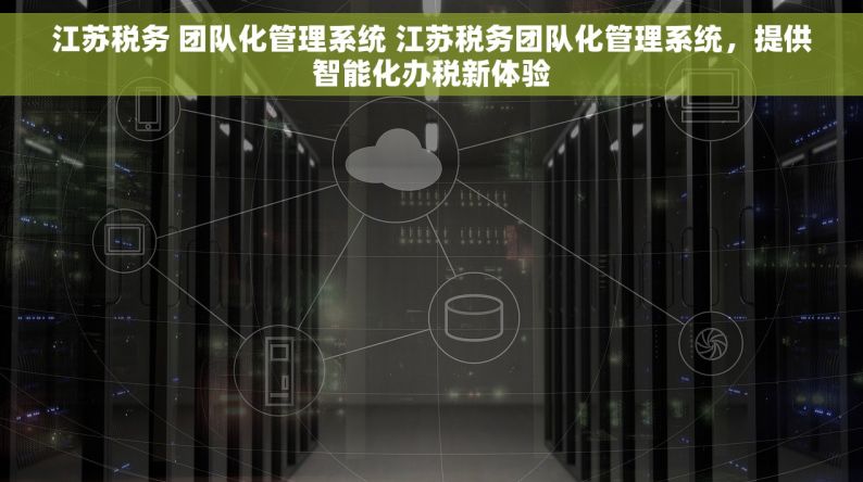 江苏税务 团队化管理系统 江苏税务团队化管理系统，提供智能化办税新体验